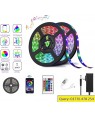 16 Color RGB 5050 LED Flexible Strip Light With Remote Control