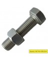 MS Nut Bolt 100x18mm