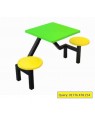 FRP Canten Table 2 Round Seat