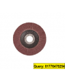 CROWN Flap Wheel/Disc (100x16mm : Grit # 120) Straight Shape Fiberglass backing plate