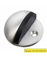 Exterior Outdoor Floor Mounted Magnetic Door Stopper-Half Round 