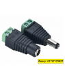 DC Power Balun Connector Adapter Plug Male Female Jack Socket