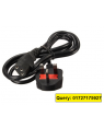 Power Cable 3 Pin Desktop, Laptop, Monitor, Printer Etc 
