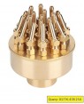 3 Layers Brass Fountain Nozzle Sprinklers Spray Head 1.5