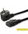  Power Cord Cable with 13A Fuse 1.5M 