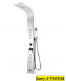 MARQUIS Brass Rainfall Shower Panel with LED Display