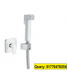 Marquis Brass Toilet Push Shower Hot & Cold Mixer