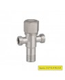 Three Way Stainless Steel Angle Valve