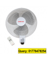 Remote Control  Wall Fan 16 inch