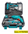 TOTAL 115 Pcs Tools Set Including Impact Drill 