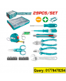 TOTAL 29 Pcs Household Tools Set