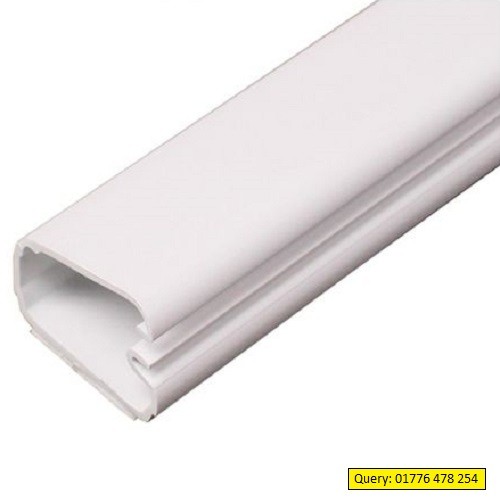 PVC Channel for Cable Dressing , 1 Inch