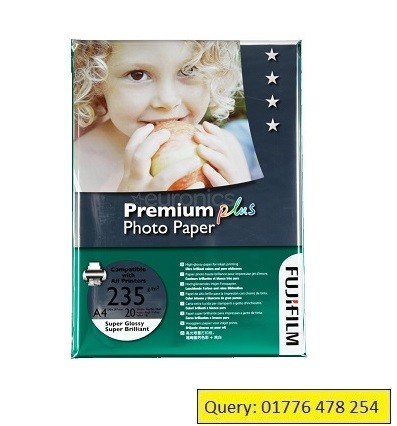 Pg Photo Paper Fujifilm Premium Plus Glossy Photo Paper 20 pages