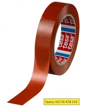 Tesa PVC Tape Red