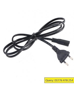 Universal 2 Pin 2 Feet Length AC Power Cable Cord 