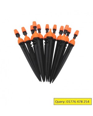 Multifunctional Adjustable 8 Outlets Spray Dripper 50pcs 