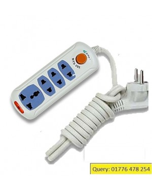 Multi Plug 4 Port Socket 15ft Cable 
