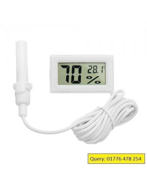 Mini Digital LCD Digital Thermometer Hygrometer Fridge Freezer Temperature Humidity Meter