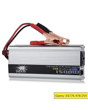 Power Inverter 12V DC to 220V AC 1500Watt