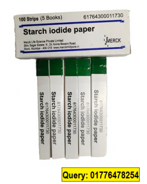 Starch iodide paper