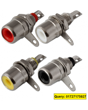 FEMALE RCA SOCKET Connecto 5Pcs