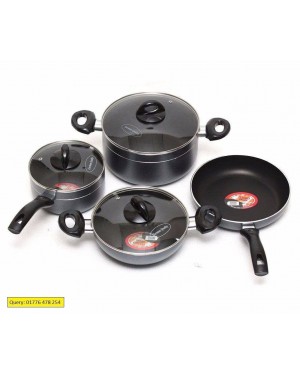 Cookware Set Non-Stick 7 Pieces