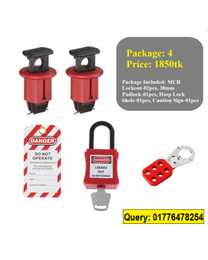 Electrical Lockout Tagout Kit 