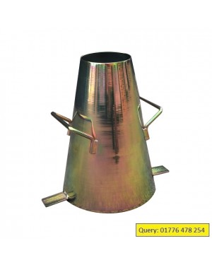 Slump Cone with Tamping Rod and Base Plate 