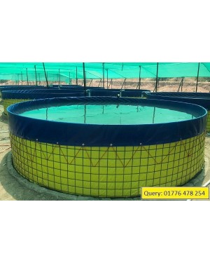 PVC Tarpaulin Fish Tank for Bioflock 10,000L
