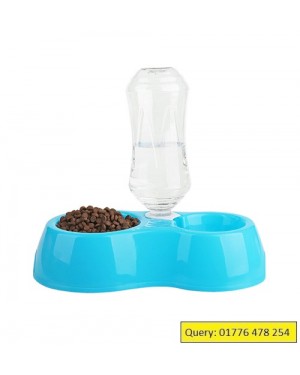 Automatic Feeder and Water Drinking Bowl Dual Port