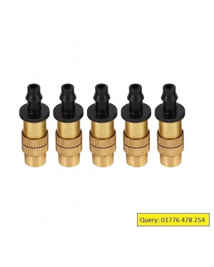 Spray Nozzle Atomizing Sprinkler For Garden Watering Brass 5pcs 
