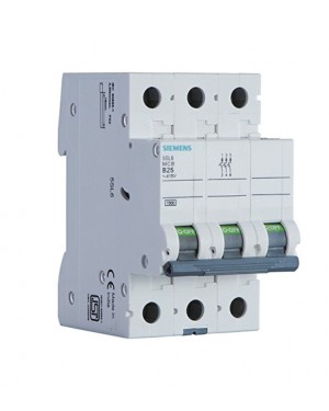 SIEMENS INDIA MCB TP 50A 7.5kA Miniature Circuit Breaker Three Pole 3P
