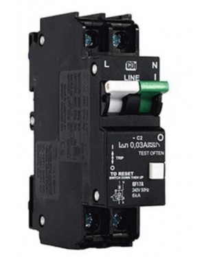 CHINT 63A SP RCBO 30mA 6KA Residual Current Operated Circuit Breaker NXBLE 1P Earth Leakage Protector