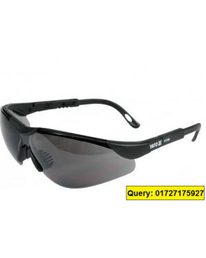 Black Color Safety Goggle Glass 