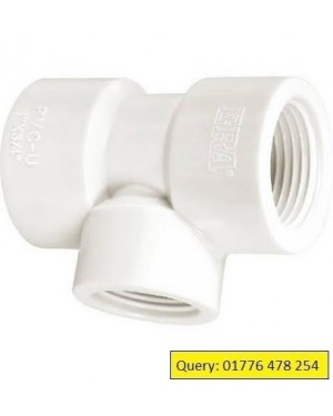 PVC Thread Tee 1/2"