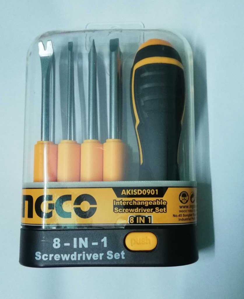 InGco Interchangeable Screw Driver Set