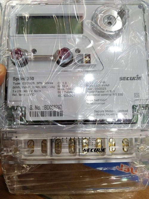 Secure Energy Meter Three Phase